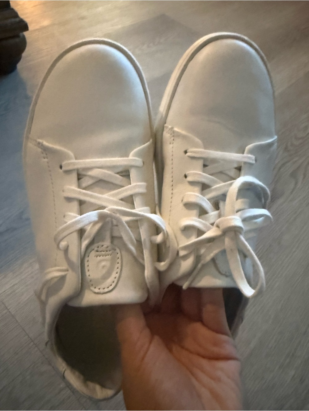 Olukai white Lace-Up Casual Sneakers
